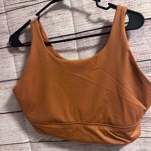 Aerie offline sports bra Jupiter Brown XL